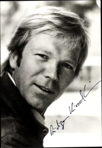 Ak Schauspieler Rüdiger Kirschstein, Portrait, Autogramm