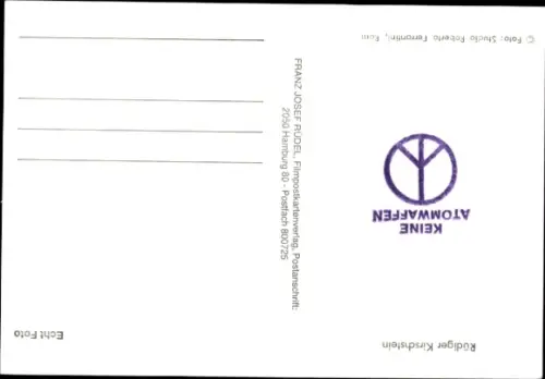 Ak Schauspieler Rüdiger Kirschstein, Portrait, Autogramm