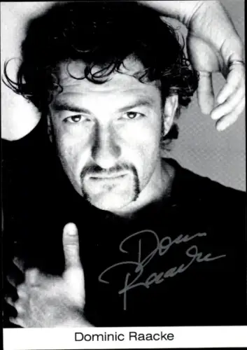 Ak Schauspieler Dominic Raake, Portrait, Autogramm