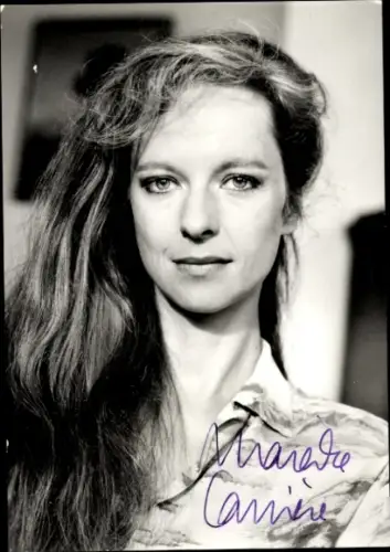 Ak Schauspielerin Mareike Carrière, Portrait, Autogramm