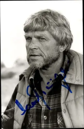 Ak Schauspieler Hardy Krüger, Portrait, Autogramm