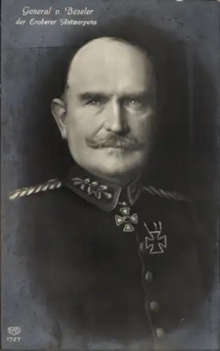 Ak General von Beseler, Eroberer Antwerpens