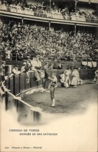 Ak Corrida de Toros, Despues de una Estocada