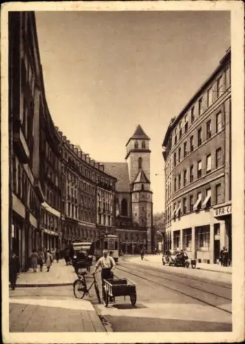 Ak Strasbourg Straßburg Elsass Bas Rhin, Straße des 19. Juni, UFA Kino