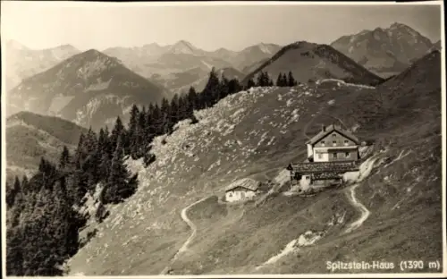 Ak Erl in Tirol, Spitzstein-Haus