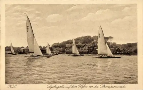 Ak Kiel, Segelregatta, Strandpromenade