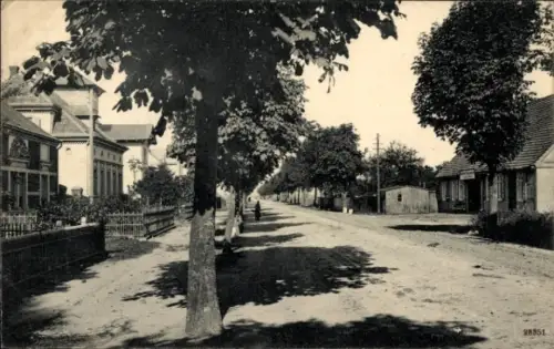 Ak Sandau an der Elbe, Havelberg Genthiner Chaussee beim Schützenhaus