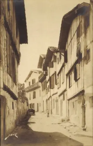 CPA Ciboure Ziburu Pyrénées Atlantiques, Typiques Maisons Basques