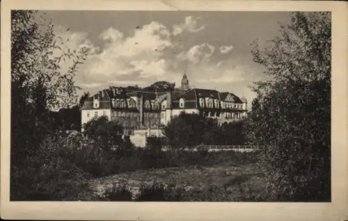 Ak Piešťany Pistyan Pistian Pöstyen Slowakei, Grand Hotel Royal  Blick vom Kurort, Landschaft mit