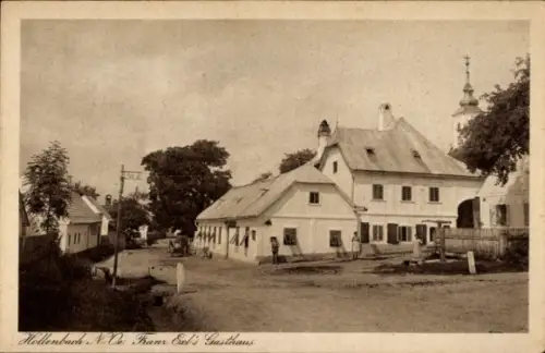 Ak Hollenbach Niederösterreich, Gasthaus
