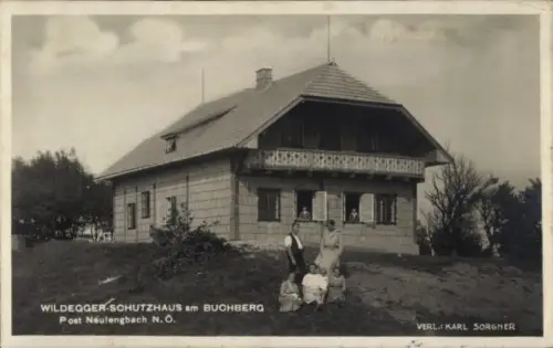 Ak Neulengbach in Niederösterreich, Wildegger-Schutzhaus, Buchberg