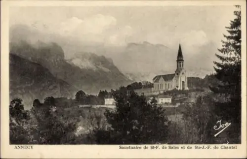 CPA Annecy Haute Savoie, Sanctuaire de St. F. de Sales