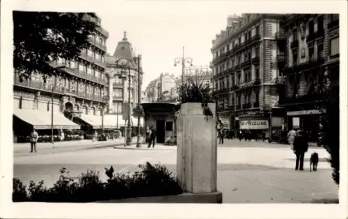 Ak Grenoble Isère, Straßenansicht