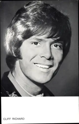 Ak Sänger Cliff Richard, Portrait
