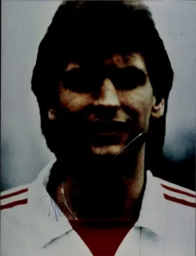 Autogrammkarte Fußballer Holger Stein, Hamburger SV, Autogramm