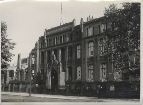 Original Foto Berlin Wedding, Seestraße 13, Institut f. Gärungsgewerbe / Biotechnologie, um 1947