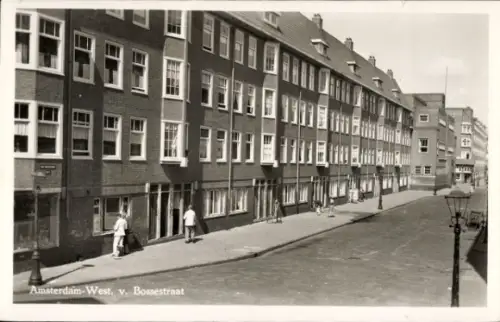 Ak Amsterdam Nordholland Niederlande, Bossestraat