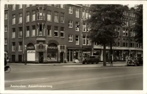 Ak Amsterdam Nordholland Niederlande, Amstelveenscheweg, Geschäft