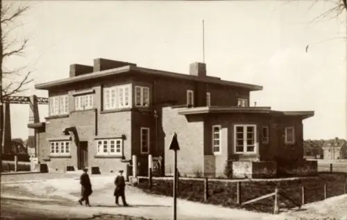 Ak Amsterdam Nordholland Niederlande, Polizeistation, Adelaarsweg