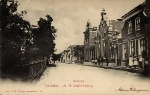 Ak Hillegersberg Rotterdam Südholland, Bergweg