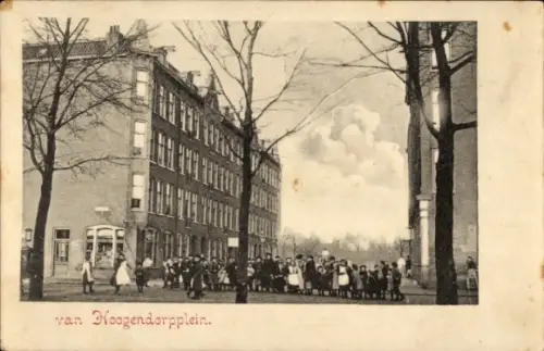 Ak Amsterdam Nordholland Niederlande, van Hoogendorpplein