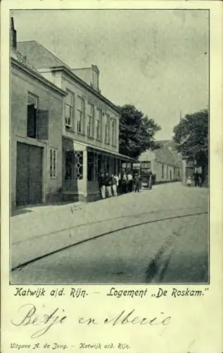 Ak Katwijk aan den Rijn Südholland Niederlande, Logement De Roskam
