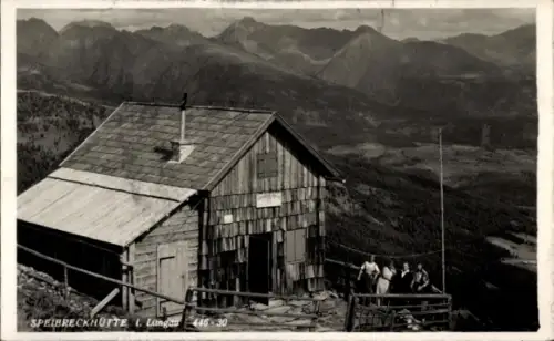 Ak Mauterndorf in Salzburg, Speiereckhütte
