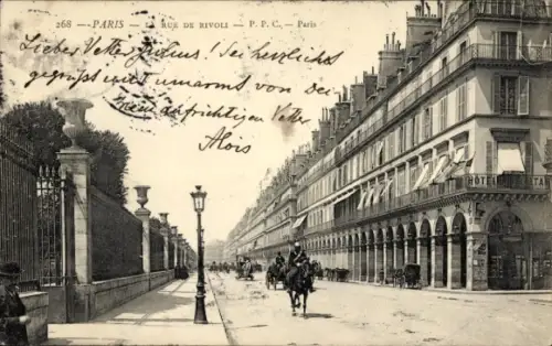 CPA Paris I, Rue de Rivoli