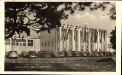 Ak Wien, Messe Rotundengelände