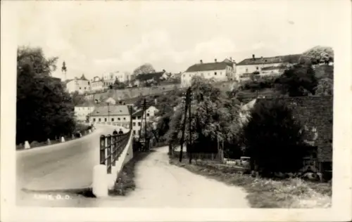 Ak Enns in Oberösterreich, Teilansicht