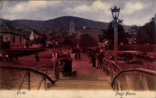 Ak Nagymaros Ungarn, Fő-tér