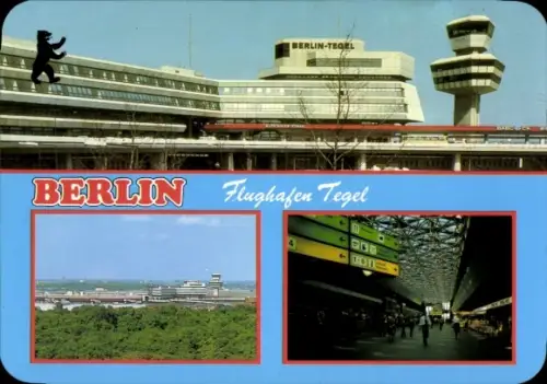 Ak Berlin Reinickendorf Tegel, Flughafen