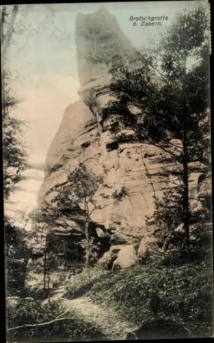 Ak Saverne Zabern Elsass Bas Rhin, Brotschgrotte