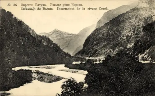 CPA Batoumi, Géorgie, Intermonto de la rivero Coroh