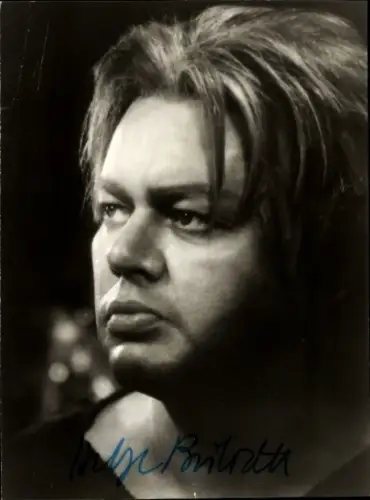 Foto Opernsänger Helge Brilioth, Portrait, Autogramm