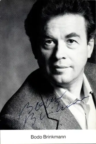 Foto Opernsänger Bodo Brinkmann, Bariton, Portrait, Autogramm