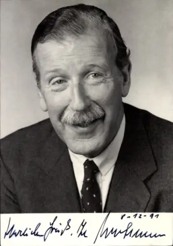 Foto Politiker Constantin Heereman von Zuydtwyck, Portrait, Autogramm