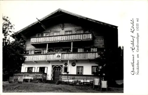 Ak Neukirchen am Großvenediger in Salzburg, Gasthaus Erbhof Köchla,  1020 m