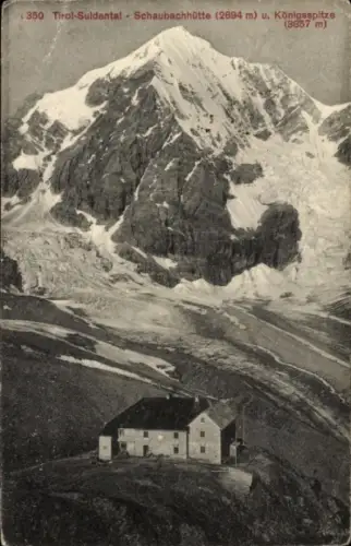 Ak Sulden Solda Stilfs Stelvio Südtirol, Schaubachhütte