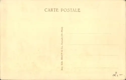 Ak Barr Elsass Bas Rhin, Ruine der Spesburg