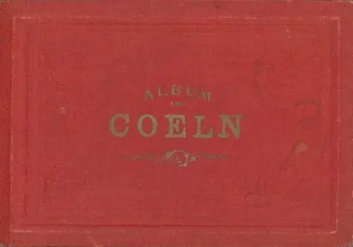 21 Lithos im Umschlag, Album von Coeln in Goldprägung