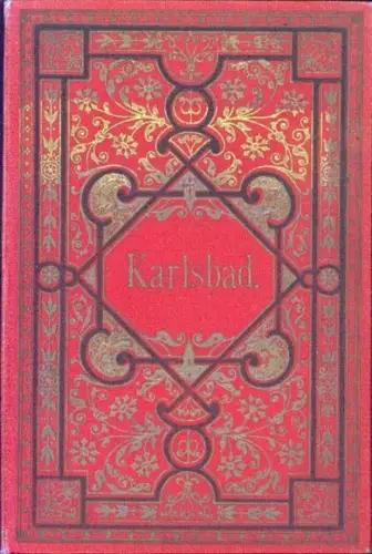 30 Kabinettfotos im Umschlag, Karlovy Vary Karlsbad Stadt