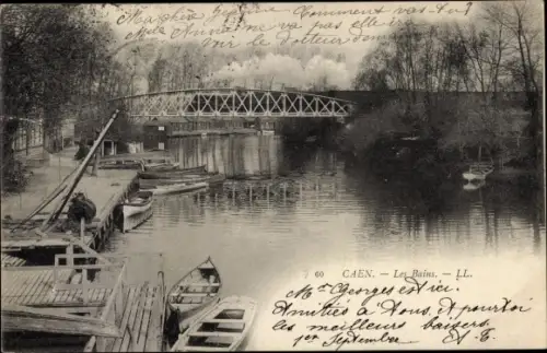 Ak Caen Calvados, Les Bains