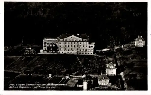 Ak Babstadt Bad Rappenau in Baden, Prof. Vulplus Sanatorium, Solbad  Luftaufnahme