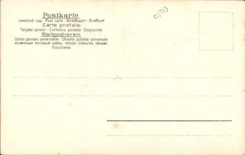 Präge Ak Engel, Rosen