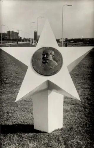 Ak Utrecht Niederlande, Esperanto-monumento, Zamenhofdreef
