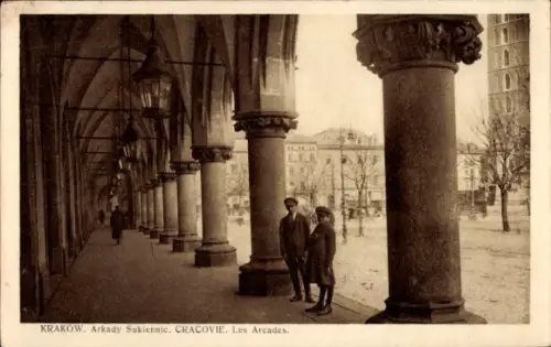 Ak Kraków Krakau Polen, Arkady Sukiennic