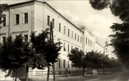 Ak Keszthely Kesthell Ungarn, Akademie-Gebäude