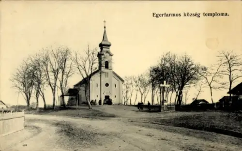Ak Egerfarmos Ungarn, Templom