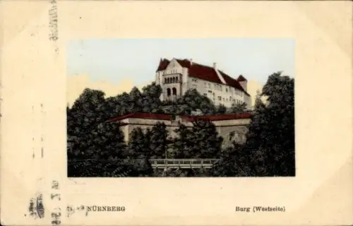 Ak Nürnberg in Mittelfranken, Burg